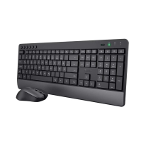 Trust Trezo Wireless Deskset Combo Eco Us (24529)