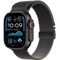 APPLE WATCH ULTRA 2 GPS + CELLULAR 49MM BLACK TITANIUM CASE WITH BLACK TITANIUM MILANESE LOOP - M