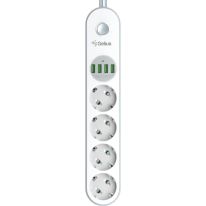 Gelius Pro PowerStrip G-Power (4 220V / 4 USB 3.4A) 2m (GP-PS-001)