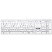 A4Tech Fstyler FX50 Scissor Switch Keyboard EN/RU White (13807)