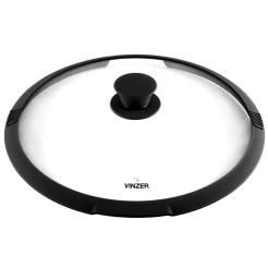 თავსახური Vinzer Lid With Siliconer Rim 28CM 50248