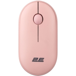 2E MF300 Silent WL BT Pink (2E-MF300WPN)