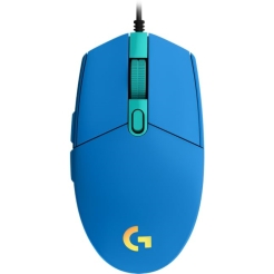 Logitech G102 Lightsync Corded Gaming Mouse - BLUE - USB - EER L910-005801