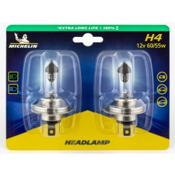 ფარების ნათურა Michelin 32286 H4 12V60/55W P43T EXT.Long Life