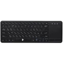 კლავიატურა 2E Wireless Toush Keyboard  KT100 Black (2E-KT100WB)