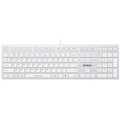 A4TECH FSTYLER FX50 LOW PROFILE SCISSOR SWITCH KEYBOARD WHITE (13020)