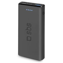 SBS Powerbank 10.000 Mah 2 USB 2.1 A Black (TTBB10000FASTK)	