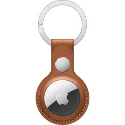 APPLE AIRTAG LEATHER KEY RING SADDLE BROWN / MX4M2ZM/A