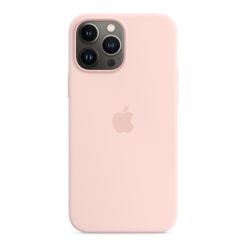 IPHONE 13 PRO MAX SILICONE ჩასადები WITH MAGSAFE – CHALK PINK