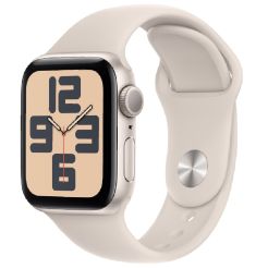 Apple Watch SE 40 mm Starlight Aluminium Case - Starlight Sport Band MR9U3QI/A