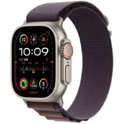 Apple Watch Ultra 2 GPS + Cellular, 49mm Titanium Case with Indigo Alpine Loop MRER3RB/A