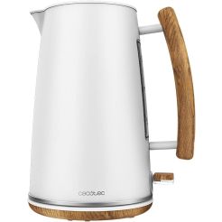 ჩაიდანი ELECTRIC KETTLE CECOTEC HERVIDOR DE AGUA THERMOSENSE 400 WHITE WOODY